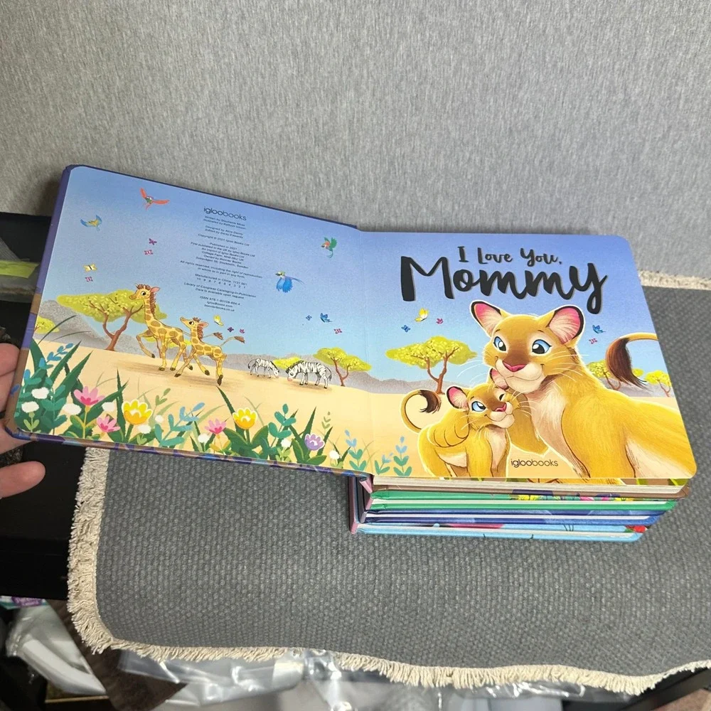 Igloo Books Padded Board Book Set 4 Toddler Bedtime Stories
